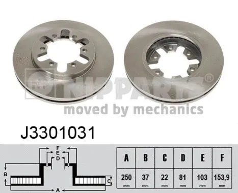 Brake Disc (J3301031)