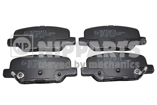 Brake Pad Set, disc brake (N3615019)