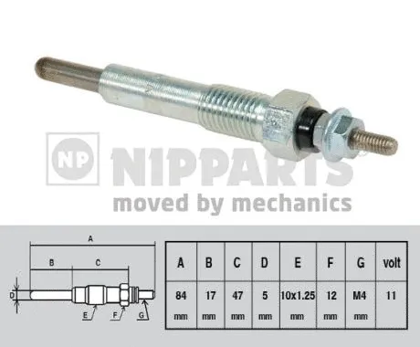 Glow Plug (J5719009)