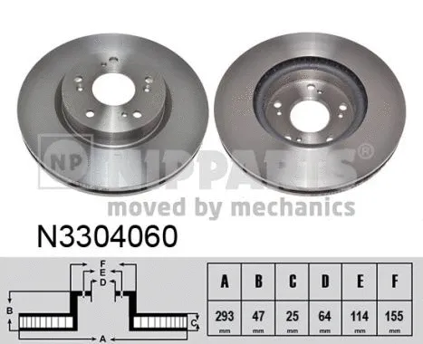 Brake Disc (N3304060)