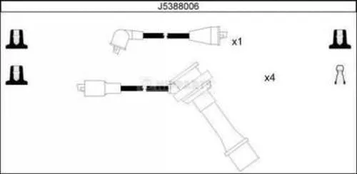 Ignition Cable Kit (J5388006)