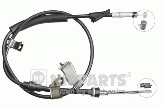 Cable Pull, parking brake (J13927)