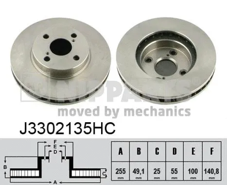 Brake Disc (J3302135HC)