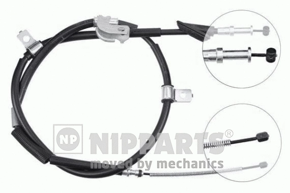 Cable Pull, parking brake (J3937007)