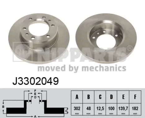 Brake Disc (J3302049)