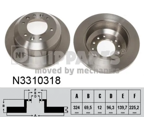 Brake Disc (N3310318)