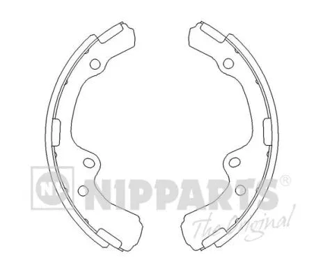 Brake Shoe Set (J3502023)