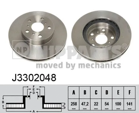 Brake Disc (J3302048)