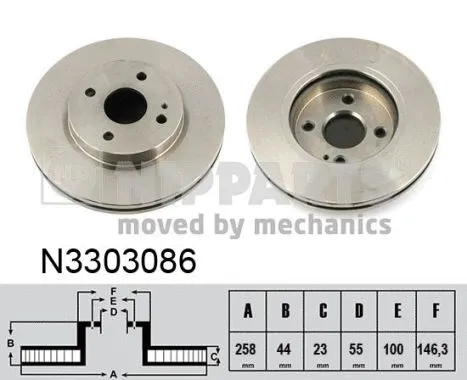 Brake Disc (N3303086)