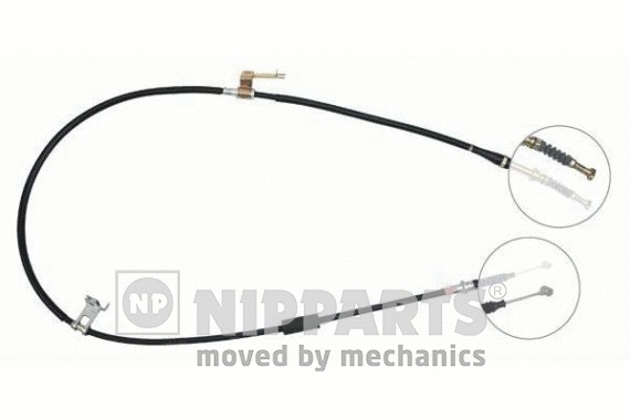 Cable Pull, parking brake (J14647)