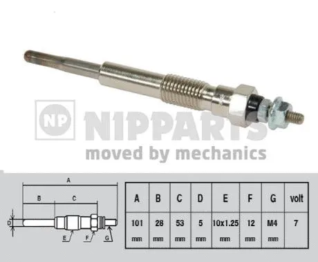 Glow Plug (J5712000)