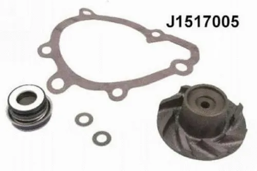 Water Pump, engine cooling (J1517005)