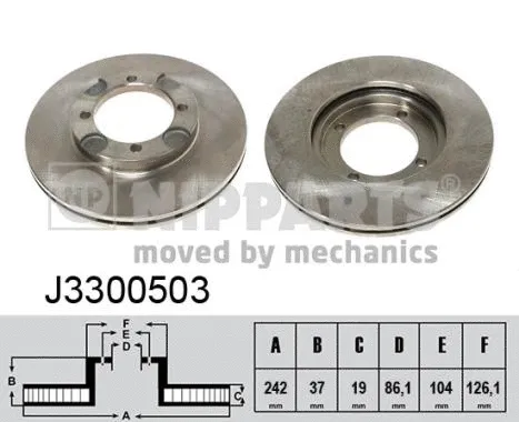 Brake Disc (J3300503)