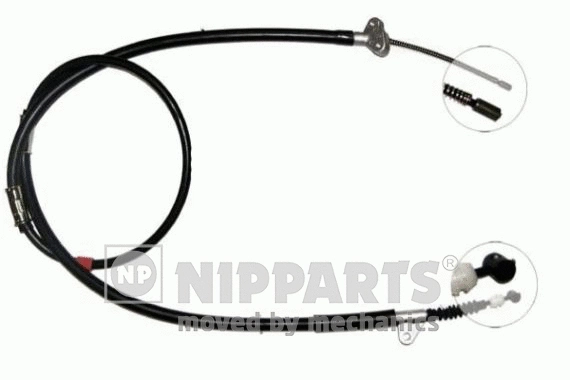 Cable Pull, parking brake (J19268)