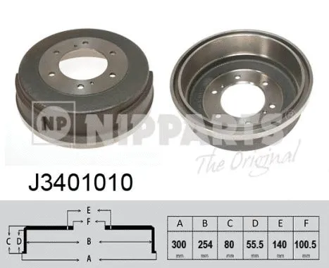 Brake Drum (J3401010)