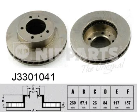 Brake Disc (J3301041)