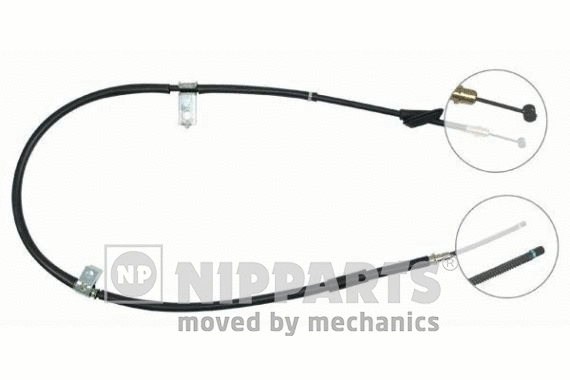 Cable Pull, parking brake (J14057)