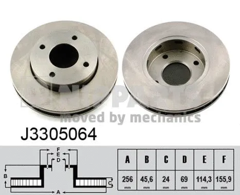 Brake Disc (J3305064)