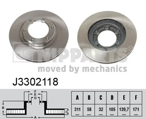 Brake Disc (J3302118)