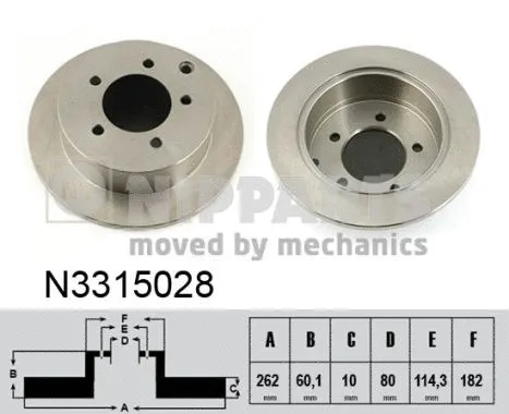 Brake Disc (N3315028)