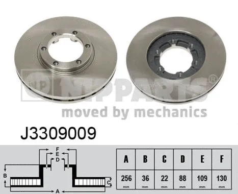 Brake Disc (J3309009)