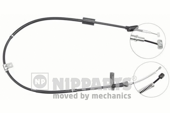 Cable Pull, parking brake (J18737)