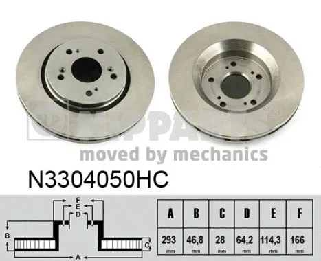 Brake Disc (N3304050HC)