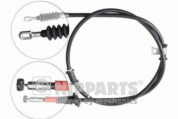 Cable Pull, parking brake (J19648)