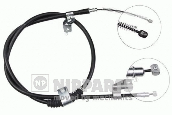 Cable Pull, parking brake (J17218)