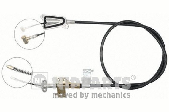 Cable Pull, parking brake (J19808)