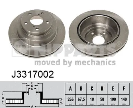Brake Disc (J3317002)