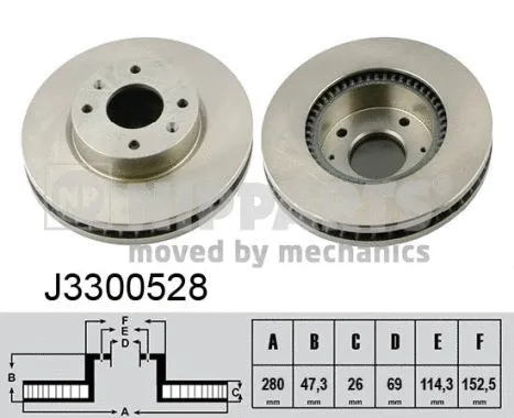 Brake Disc (J3300528)