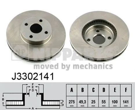 Brake Disc (J3302141)