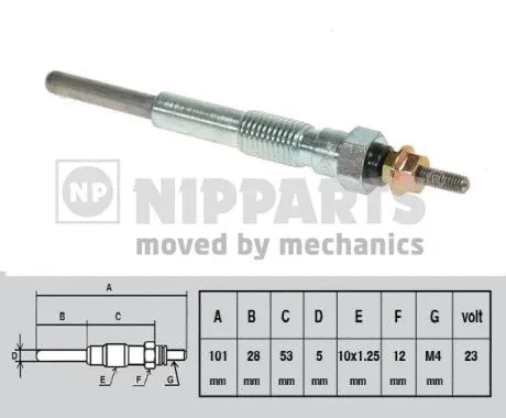 Glow Plug (J5712003)