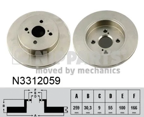 Brake Disc (N3312059)