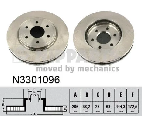 Brake Disc (N3301096)