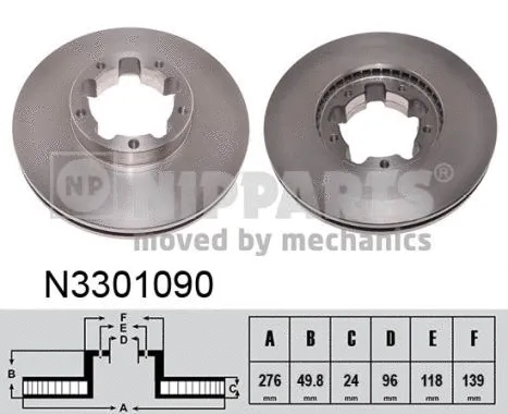 Brake Disc (N3301090)