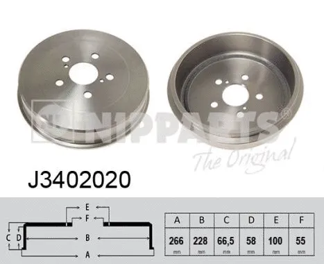 Brake Drum (J3402020)
