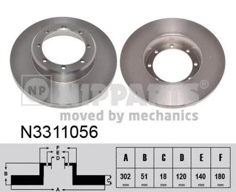 Brake Disc (N3311056)