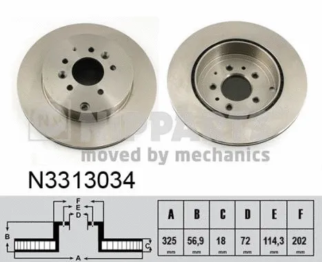 Brake Disc (N3313034)