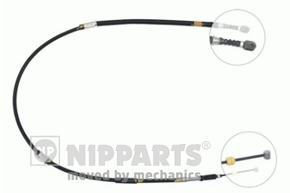 Cable Pull, parking brake (J16688)