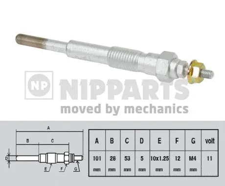 Glow Plug (J5716001)