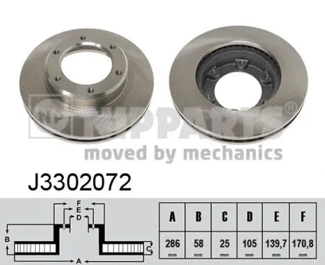 Brake Disc (J3302072)