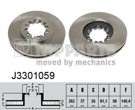 Brake Disc (J3301059)
