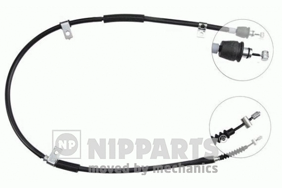 Cable Pull, parking brake (J19098)