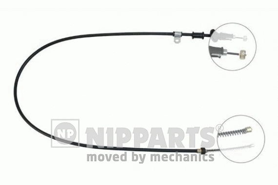 Cable Pull, parking brake (J14768)