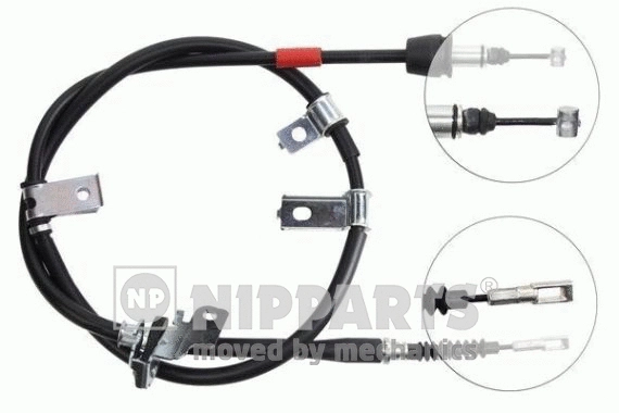 Cable Pull, parking brake (J16318)