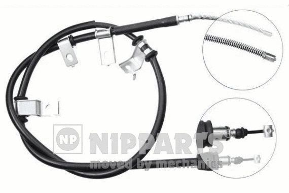 Cable Pull, parking brake (J19078)