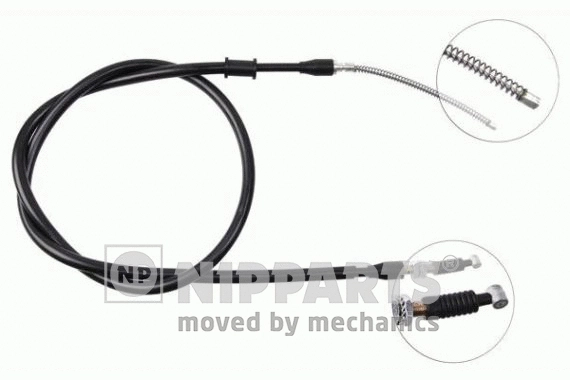 Cable Pull, parking brake (J14147)