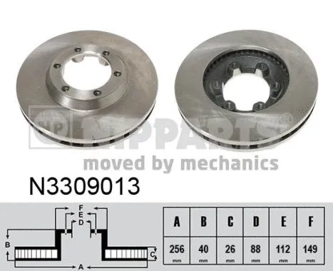 Brake Disc (N3309013)